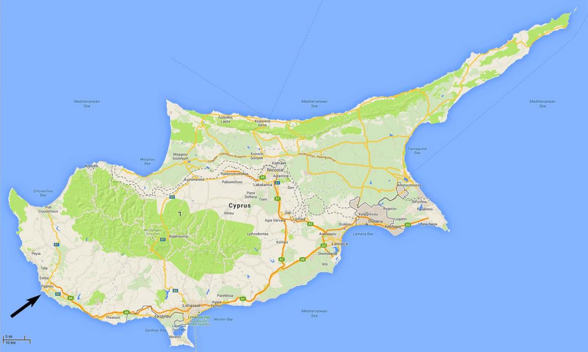 แผนที่ไซปรัส name cyprus. kgm