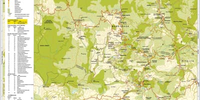 แผนที่ของ troodos ภูเขาไซปรัส name