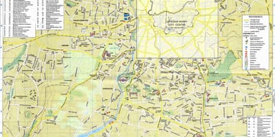แผนที่ของนิโคเซียไซปรัส name